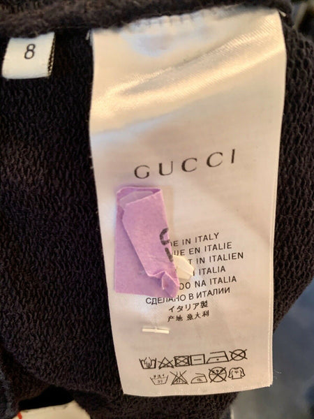 Gucci Blue Boys Web Elasticated Shorts Gold Star Age 8 Years - V & G Luxe Boutique