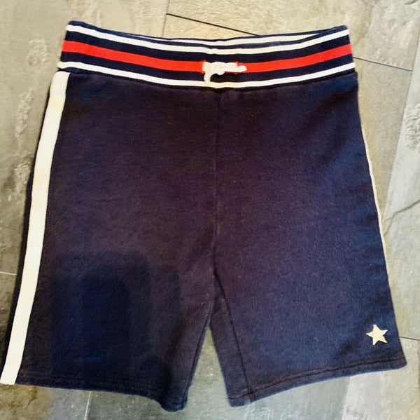 Gucci Blue Boys Web Elasticated Shorts Gold Star Age 8 Years - V & G Luxe Boutique