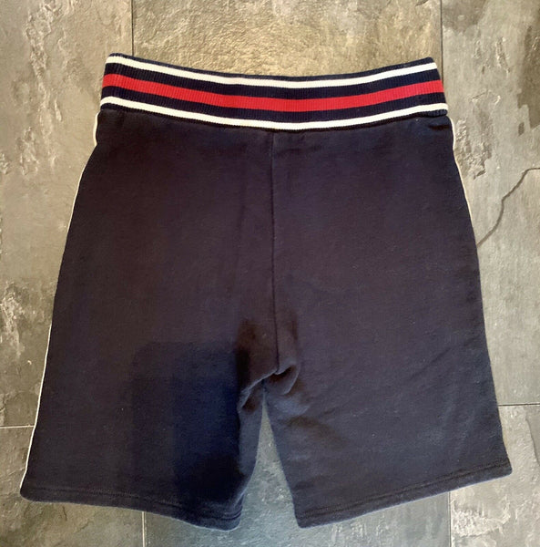 Gucci Blue Boys Web Elasticated Shorts Gold Star Age 8 Years - V & G Luxe Boutique