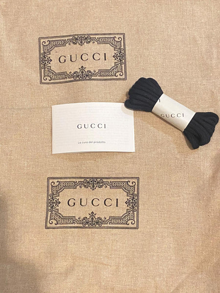 Gucci Brand New GG Black Supreme Boots - V & G Luxe Boutique