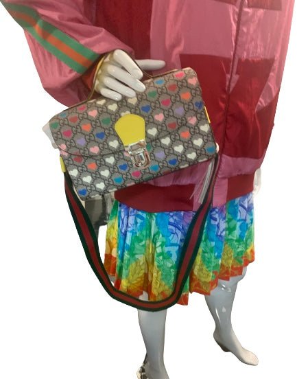Gucci Brand New Girls GG Heart Bag - V & G Luxe Boutique