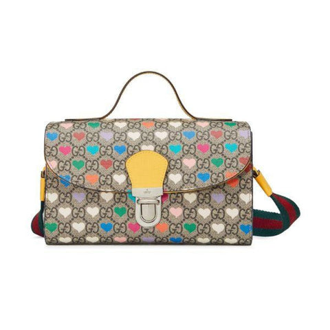 Gucci Brand New Girls GG Heart Bag - V & G Luxe Boutique
