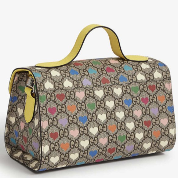 Gucci Brand New Girls GG Heart Bag - V & G Luxe Boutique