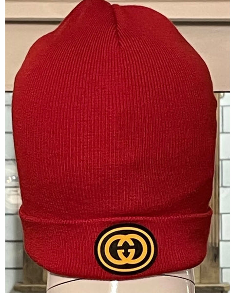 Gucci Brand New Men’s NY Yankees Red Wool Beanie Hat, Size M - V & G Luxe Boutique