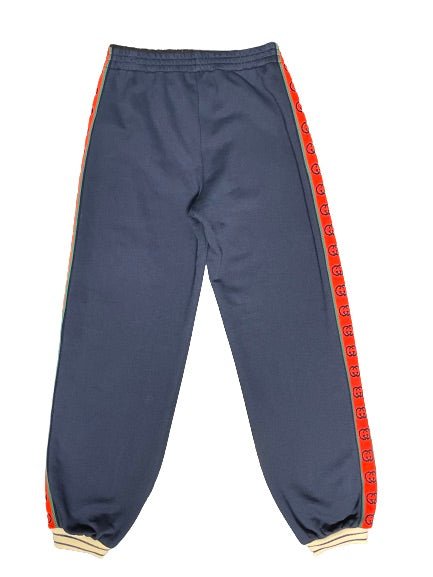 Gucci Brand New Signature Logo Navy Boys Joggers, Age 10 - V & G Luxe Boutique