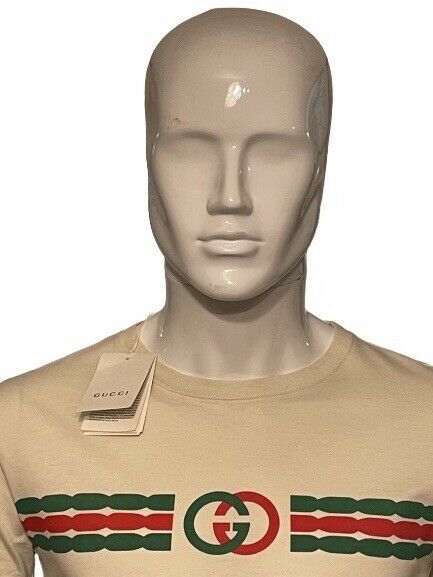 Gucci Friendly With Monsters Print Cream T-shirt Age12/Small Adult - V & G Luxe Boutique