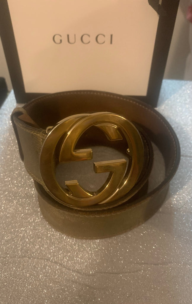Small gold gucci discount belt