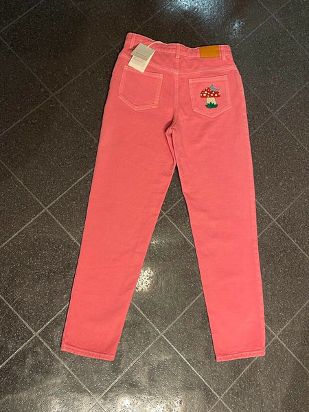 Gucci Girls Pink Ladies Logo Jeans Age 12 years or Small Ladies - V & G Luxe Boutique