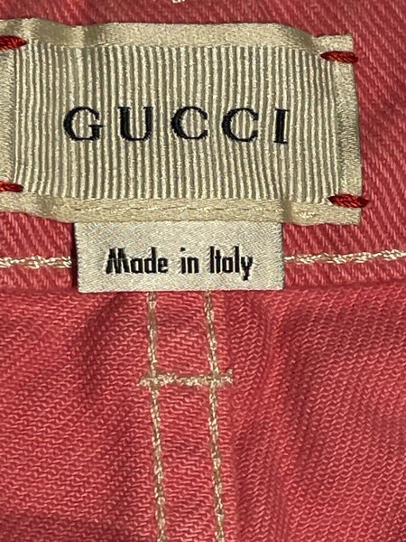 Gucci Girls Pink Ladies Logo Jeans Age 12 years or Small Ladies - V & G Luxe Boutique