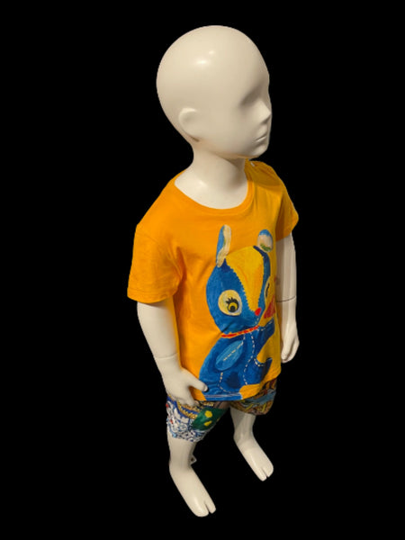 Gucci Kids Boys Yellow Animal Print T Shirt Top, Age 3 - V & G Luxe Boutique