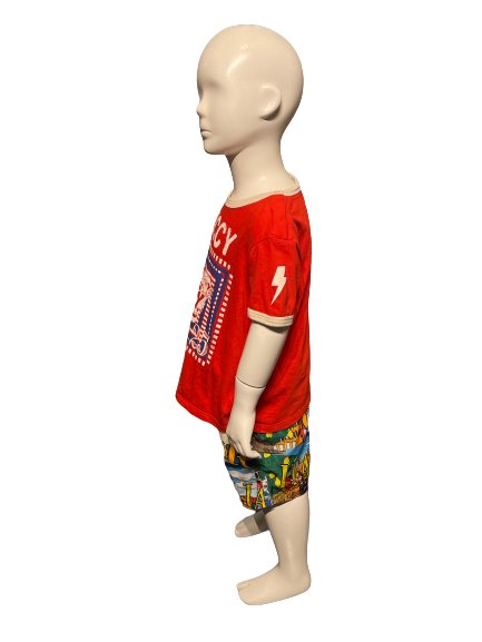 Gucci Kids Red Lion Print/25 Boys T-Shirt Top, Age 3 - V & G Luxe Boutique