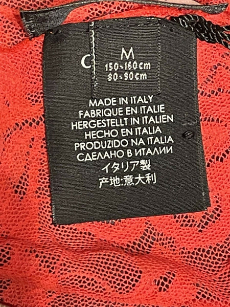 Gucci Red Floral Lace Tights Size Medium RRP £395 Sold Out Online - V & G Luxe Boutique