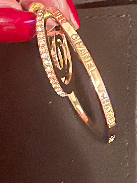Chanel Hoop Earrings
