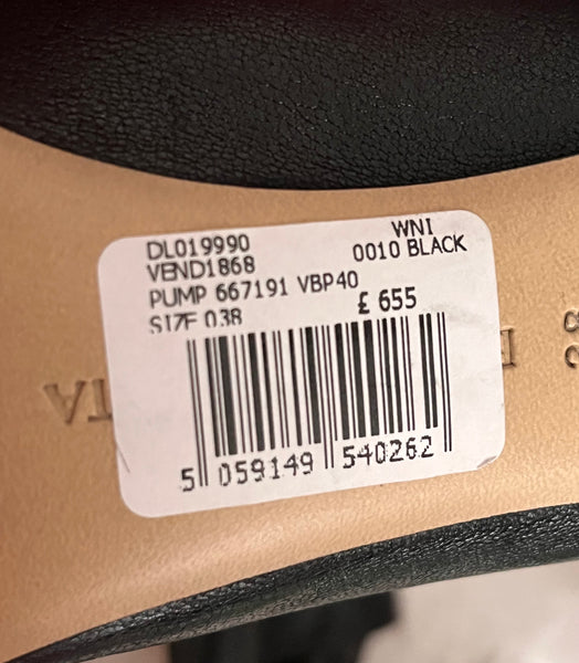 Bottega Veneta Black Dot Leather Mules