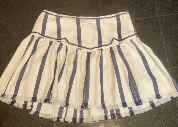 Isabel Marant Etoile Delia Striped Mini Skirt UK 8 - V & G Luxe Boutique