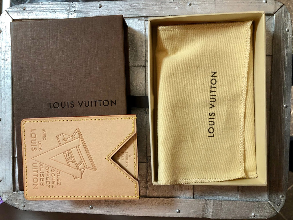 Louis Vuitton Brand New Limited Edition Leather Card Holder – V