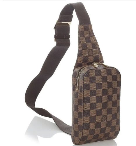 Louis Vuitton Damier Ebene Geronimos Crossbody Bag RRP £1950 - V & G Luxe Boutique