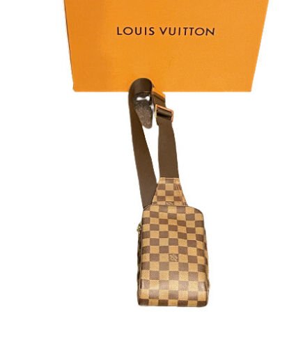 Louis Vuitton Damier Ebene Geronimos Crossbody Bag RRP £1950 - V & G Luxe Boutique