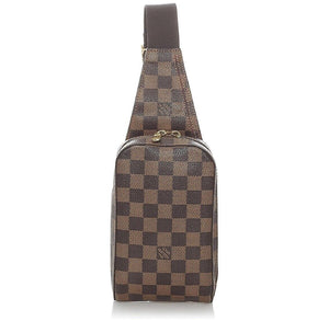 Louis Vuitton Damier Ebene Geronimos Crossbody Bag RRP £1950 - V & G Luxe Boutique