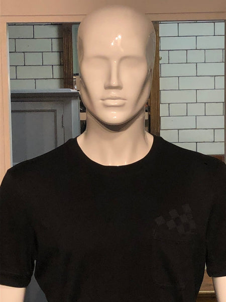Louis Vuitton Men's Black Damier Pocket T-Shirt, Size S (Small) - V & G Luxe Boutique