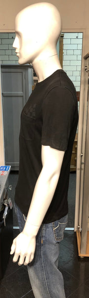 Louis Vuitton Men's Black Damier Pocket T-Shirt, Size S (Small) - V & G Luxe Boutique