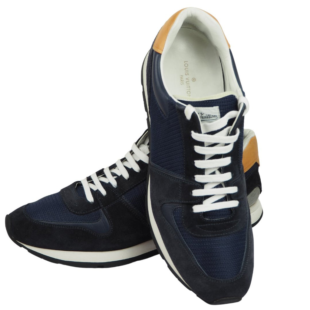 navy blue louis vuitton sneakers