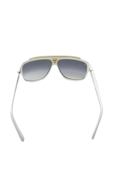 Louis Vuitton White Evidence Unisex Sunglasses - V & G Luxe Boutique
