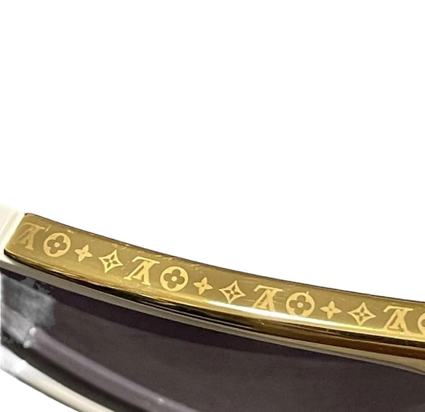 Louis Vuitton White Evidence Unisex Sunglasses - V & G Luxe Boutique