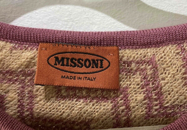 Missoni Multicoloured Orange Zig Zag Women’s Poncho Tunic Top One Size - V & G Luxe Boutique