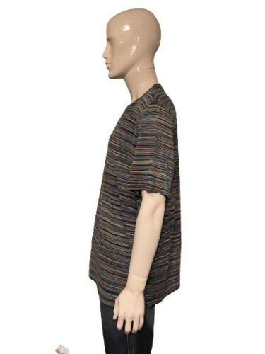 Missoni Space-dyed Cotton T-shirt In Multicolour Size XXL - V & G Luxe Boutique