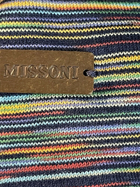 Missoni Space-dyed Cotton T-shirt In Multicolour Size XXL - V & G Luxe Boutique