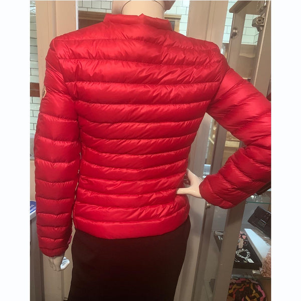 Moncler Ambrine Pink Padded Waterproof Jacket Coat, Age 14 (or Ladies Small) - V & G Luxe Boutique