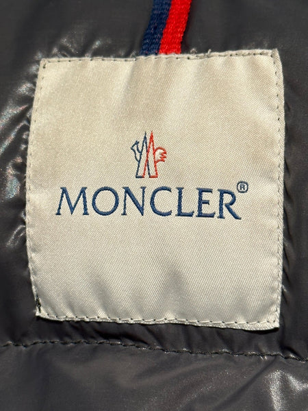 Moncler Chevalier Grey Hooded Jacket - V & G Luxe Boutique