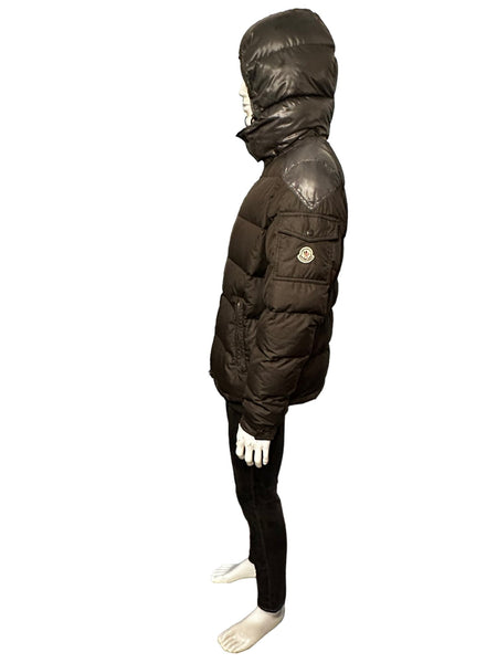 Moncler Chevalier Grey Hooded Jacket - V & G Luxe Boutique