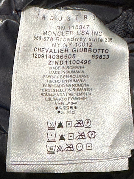 Moncler Chevalier Grey Hooded Jacket - V & G Luxe Boutique