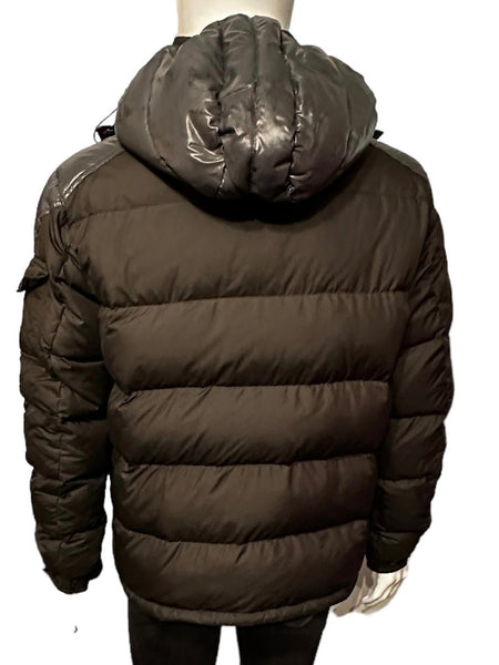 Moncler Chevalier Grey Hooded Jacket - V & G Luxe Boutique