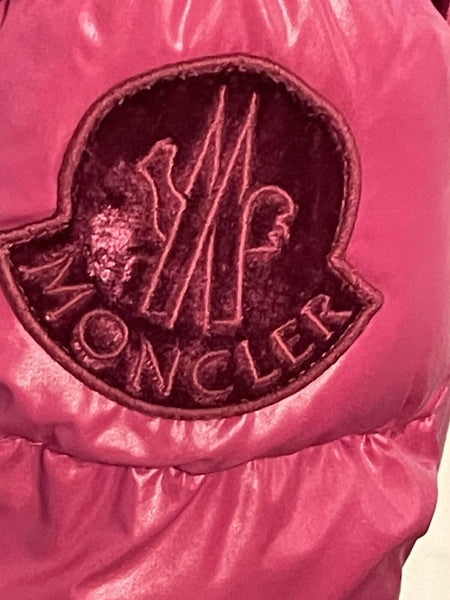 Moncler Fuchsia Down Chouette Girls Jacket - V & G Luxe Boutique
