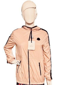 Moncler Girls/ Ladies Pink Hooded Jacket Age 12 or Small Ladies - V & G Luxe Boutique