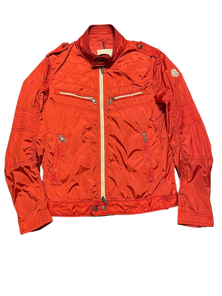 Moncler Men's Red Blot Lightweight Jacket Size 3 - V & G Luxe Boutique