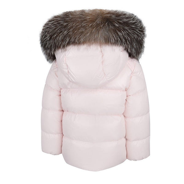 Moncler Pink girls Coat - V & G Luxe Boutique