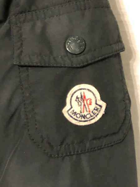Moncler Yann Green Fur Hooded Parka Down Jacket Current Season, Age 10 / Adult Small - V & G Luxe Boutique