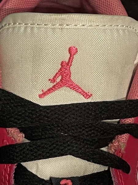 Nike Air Jordan 1 Low GS Pink Black Women's Trainers Size UK 4 - V & G Luxe Boutique