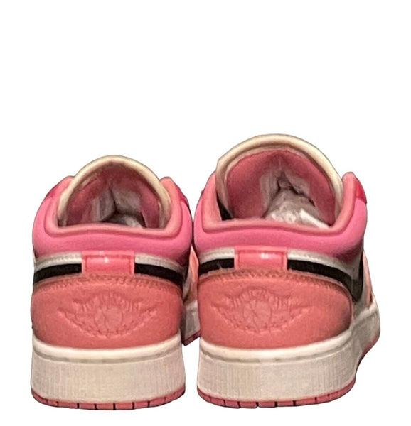 Nike Air Jordan 1 Low GS Pink Black Women's Trainers Size UK 4 - V & G Luxe Boutique