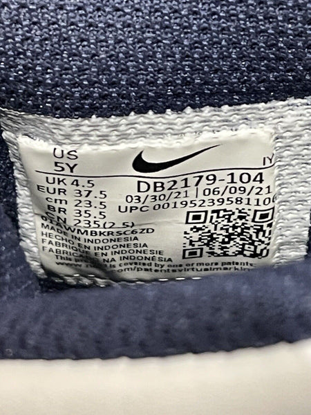 Nike Kids Dunk High-Top Championship Navy Sneakers Size UK 4.5 - V & G Luxe Boutique