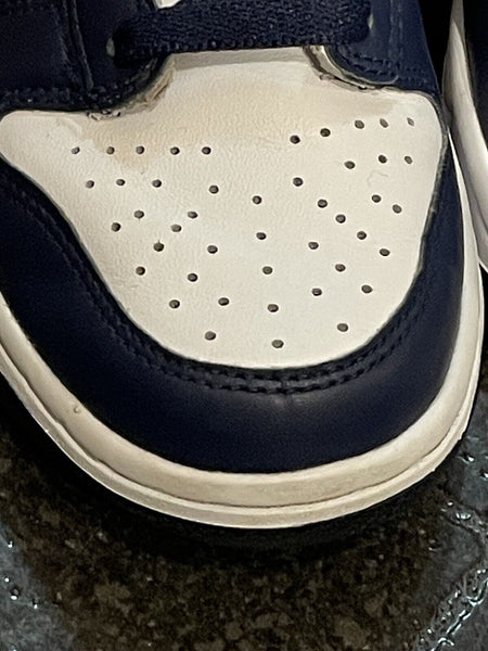 Nike Kids Dunk High-Top Championship Navy Sneakers Size UK 4.5 - V & G Luxe Boutique