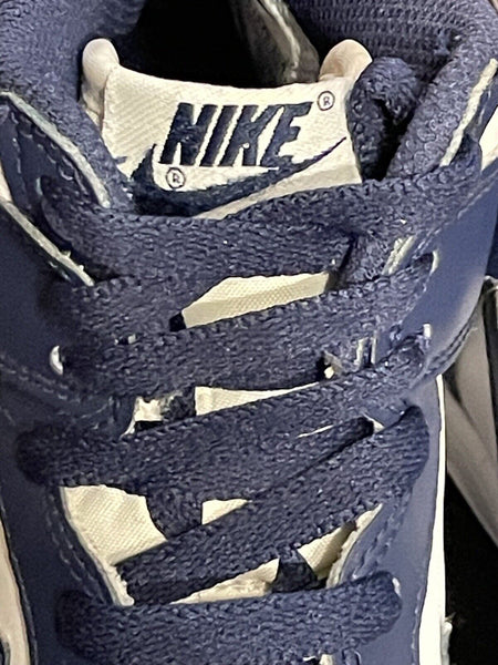 Nike Kids Dunk High-Top Championship Navy Sneakers Size UK 4.5 - V & G Luxe Boutique