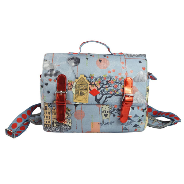 Oilily Brand New Limited Edition Alice In Wonderland Satchel Bag & Lunch Box Set - V & G Luxe Boutique