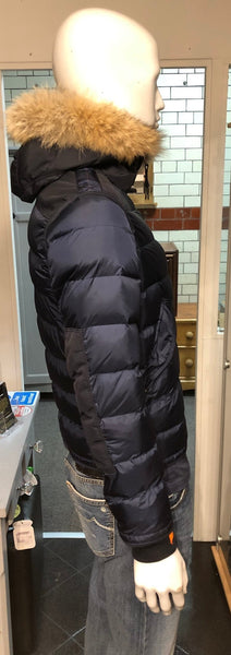 Parajumpers Kids Boys Navy Blue Ski Master Jacket, Size Y-M Age 12 - V & G Luxe Boutique