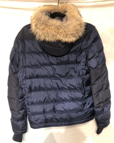 Parajumpers Kids Boys Navy Blue Ski Master Jacket, Size Y-M Age 12 - V & G Luxe Boutique