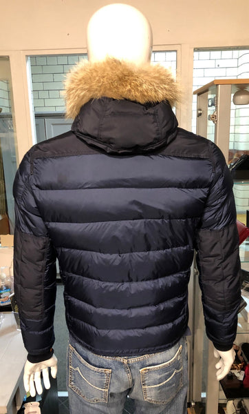 Parajumpers Kids Boys Navy Blue Ski Master Jacket, Size Y-M Age 12 - V & G Luxe Boutique